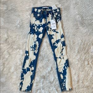 Zara Damaged Skinny Jeans